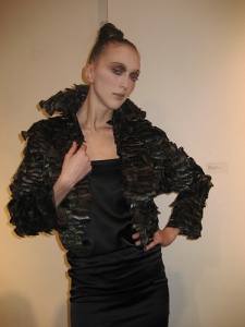 Model at Malan's Fashion Week Show